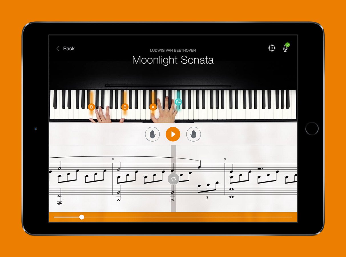 application partition piano