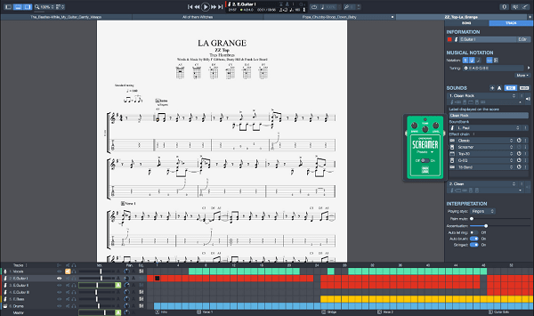 Test du logiciel Guitar Pro 7