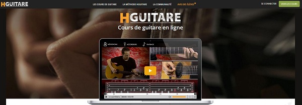 Hguitare : apprendre la guitare en ligne