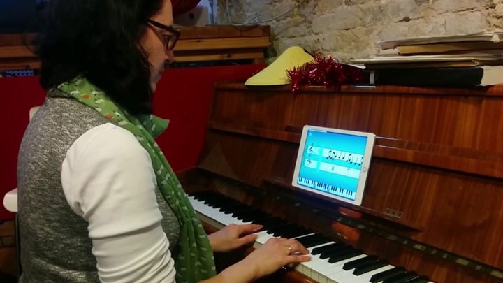 apprendre piano avec application simply piano