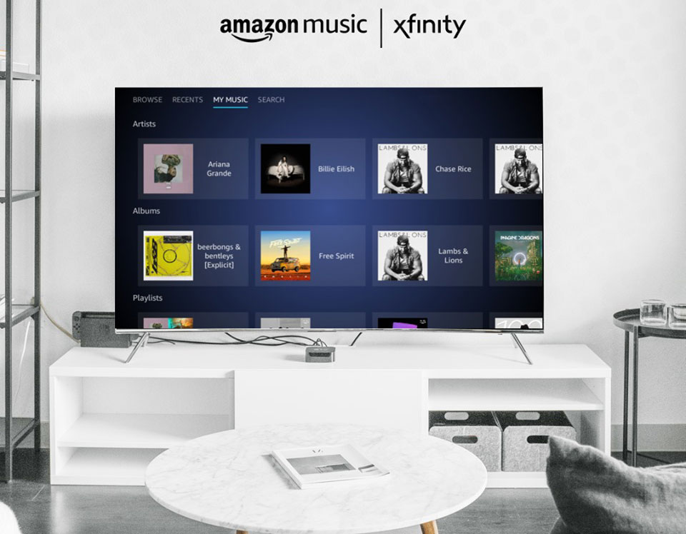 fonctions amazon music