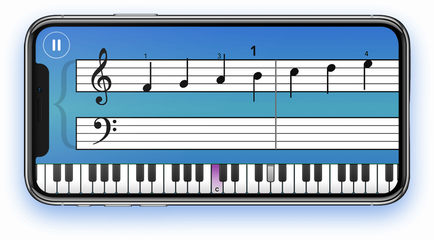 simply piano en mode play