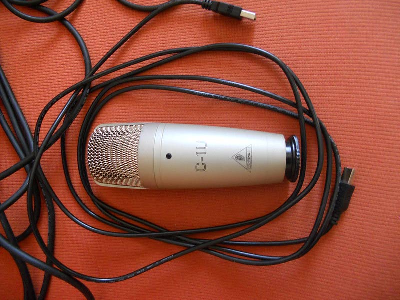 behringer c 1u microphone usb avis