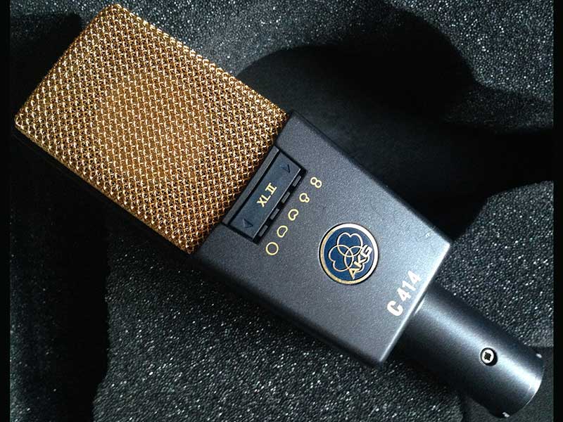 akg c414 xlii micros enregistrement avis