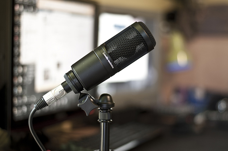audio technica at2020 micros enregistrement