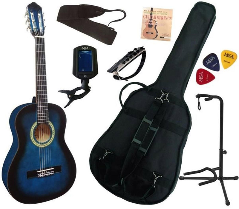pack guitare classique msa 3 4 enfant 7 accessoires avis
