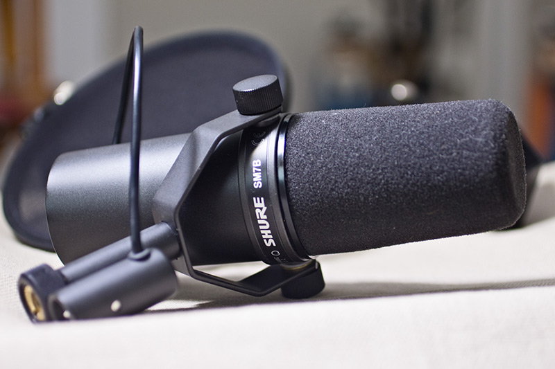 shure sm7b micros enregistrement avis