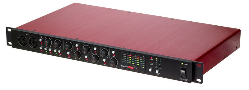avis focusrite scarlett octopre preampli micro