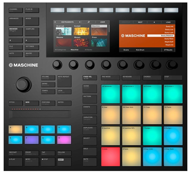 maschine mk2 sample de pointe
