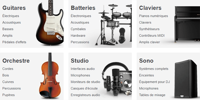 avis gear4music categories produits