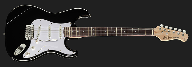 harley benton stk 20bk guitare electrique