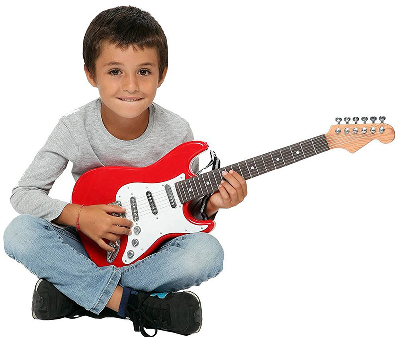 design simple guitare electrique enfant