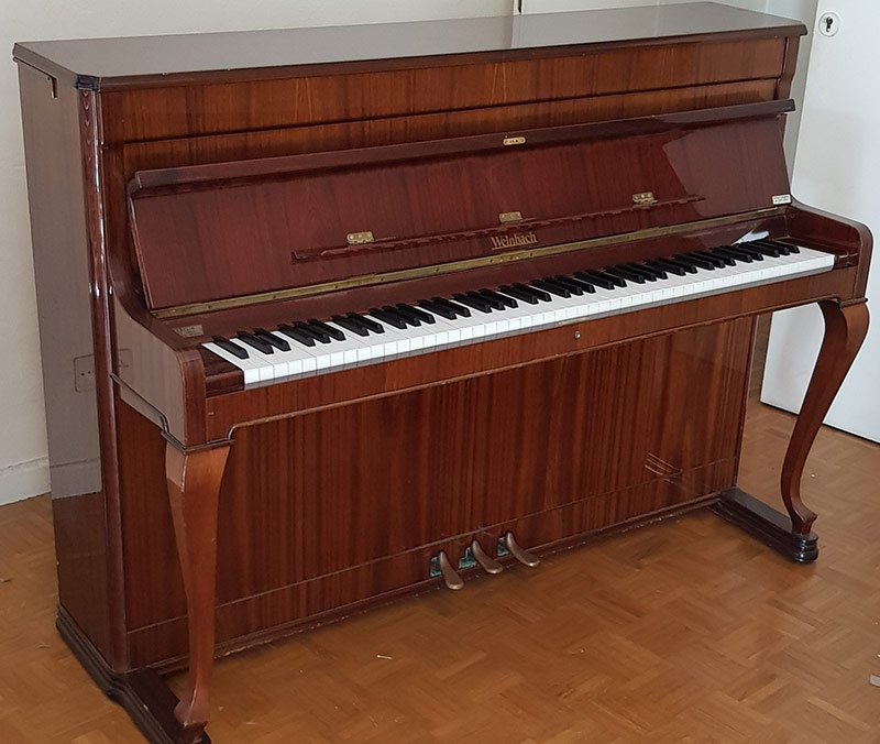 critere choix piano droit taille