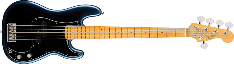 fender am pro ii p bass v mn dk nit