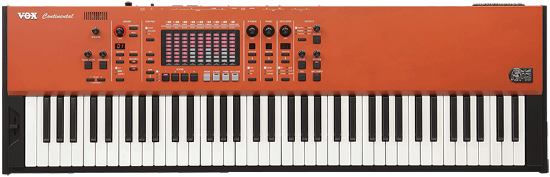 vox continental 73 keyboard