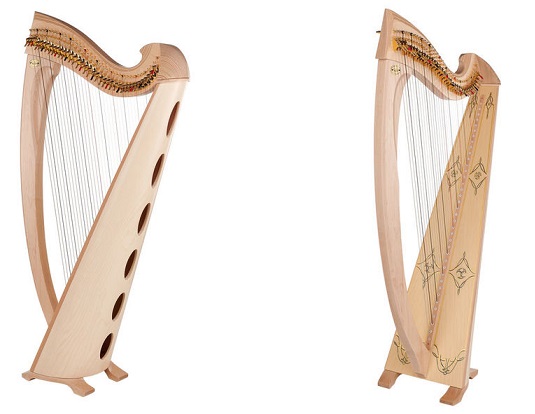 Salvi-Una-Deluxe-Lever-Harp-Natural