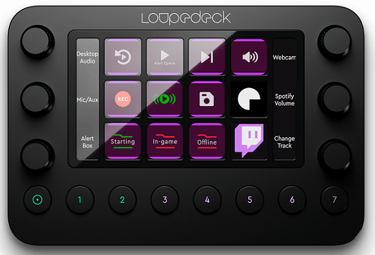 stream-deck-Loupedeck-Live