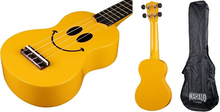Mahalo-Smiley-Ukulele-Yellow