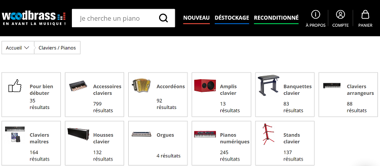 offre-claviers-pianos-Woodbrass.com