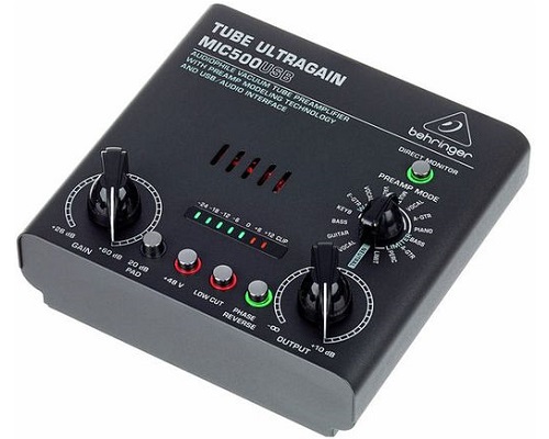 Behringer-MIC500USB-Tube-Ultragain