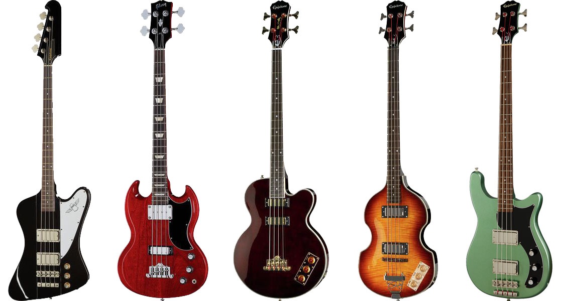 meilleures-basses-electriques-gibson-epiphone