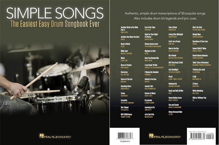 Hal-Leonard-Simple-Songs-Drums