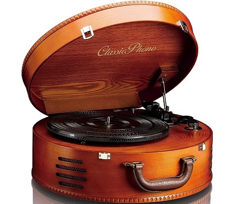 Classic-Phono-Platine-Vinyle-Vintage