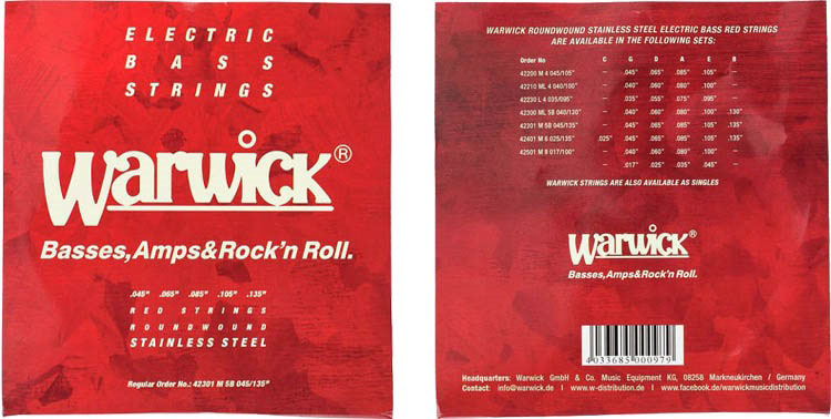 Warwick-42301-M-Red-Label