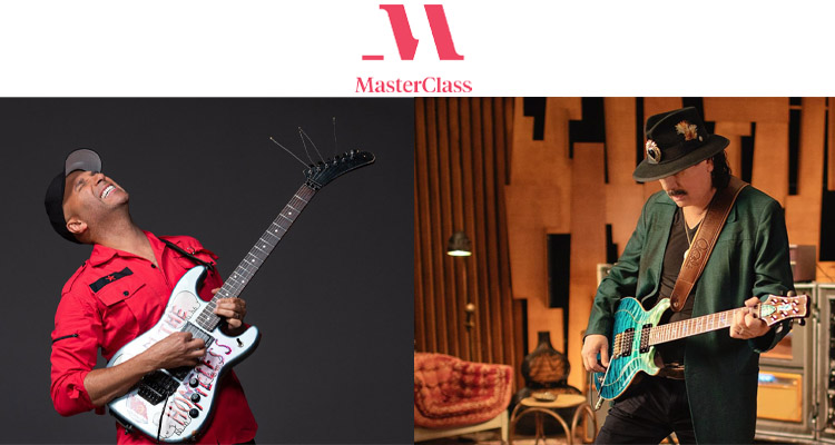 cours-guitare-Tom-Morello-Carlos-Santana-Masterclass