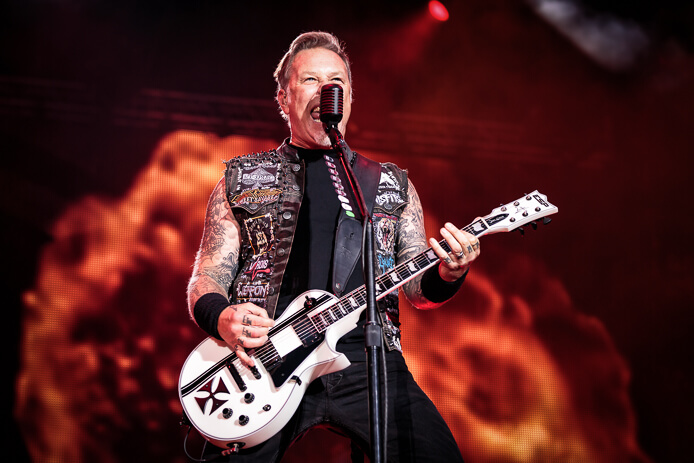 Guitariste metallica