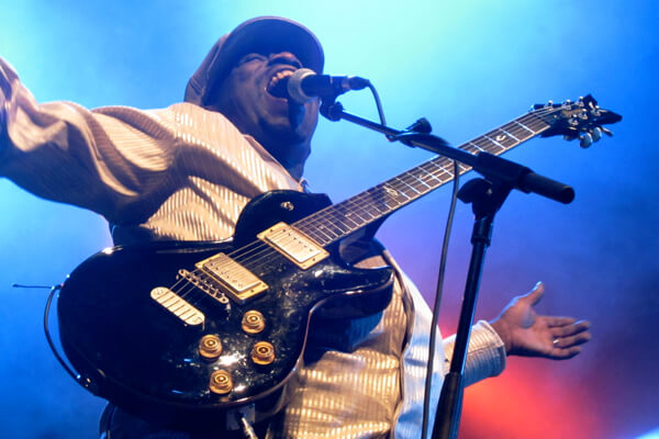 Guitare electrique blues