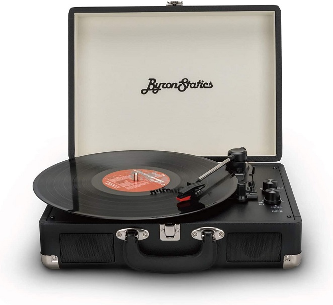 Platine vinyle valise ByronStatics