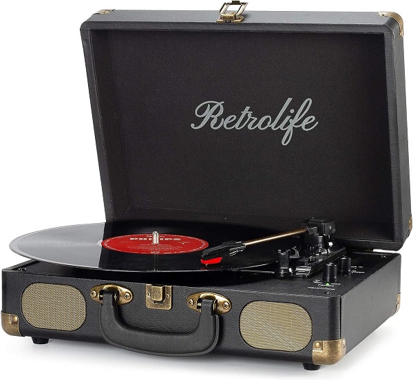Platine vinyle valise Retrolife