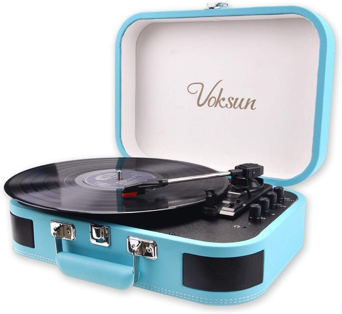Platine vinyle valise VOKSUN