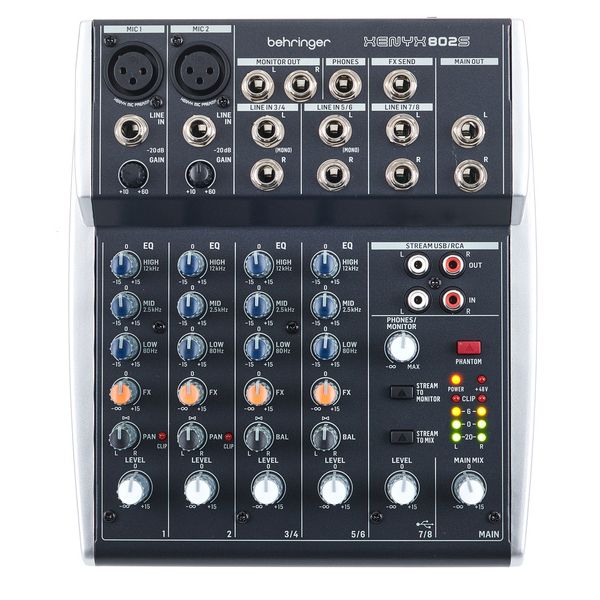 Table mixage Behringer Xenyx 802S