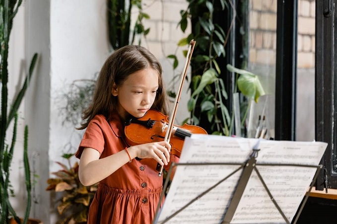 Utilisation violon ¼