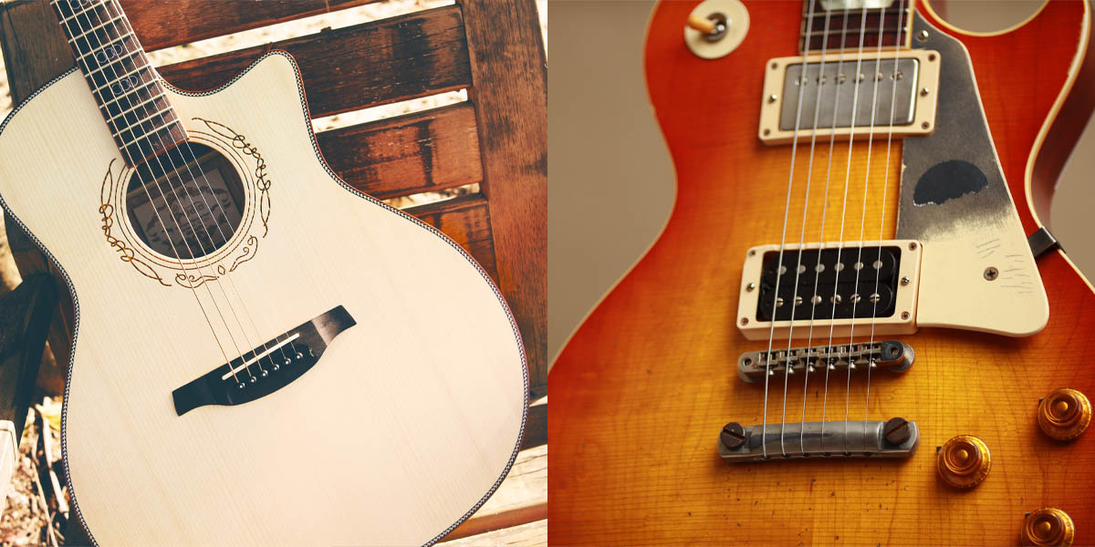 guitare-acoustique-vs-electrique