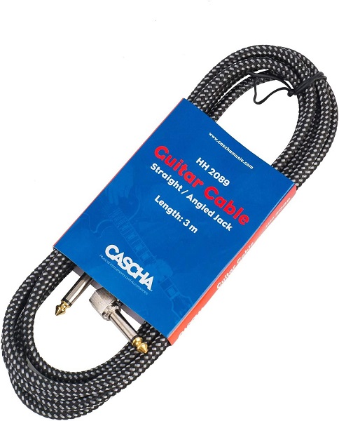 Cable jack pour guitare Cascha