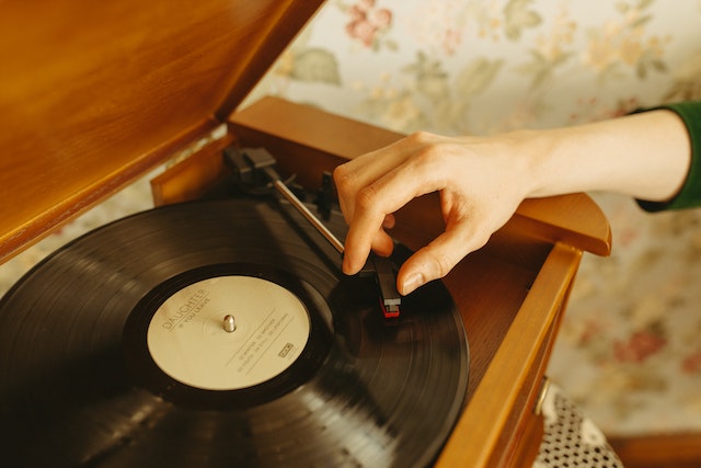 Plateau platine vinyle