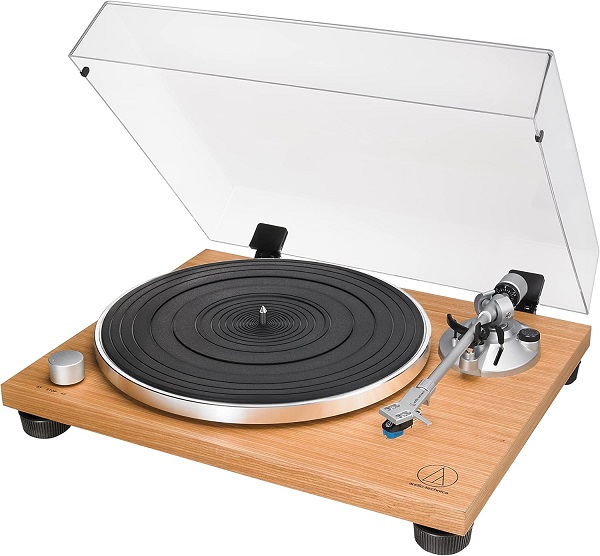 Platine vinyle bois Audio-Technica