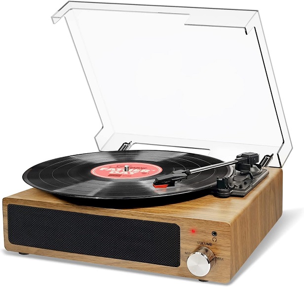 Platine vinyle bois FYDEE