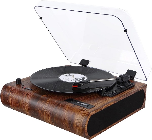 Platine vinyle bois Vosterio