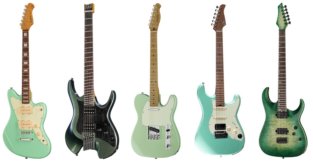 meilleures-guitares-electriques-vertes