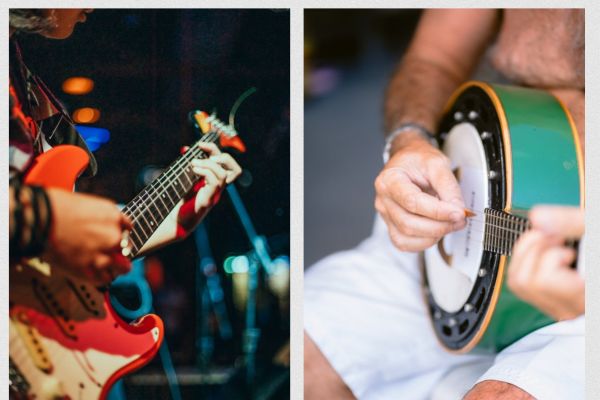 Apprentissage guitare vs banjo
