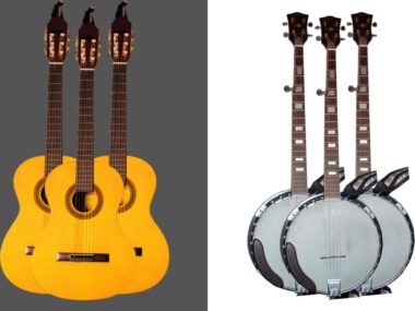 Guitare vs banjo