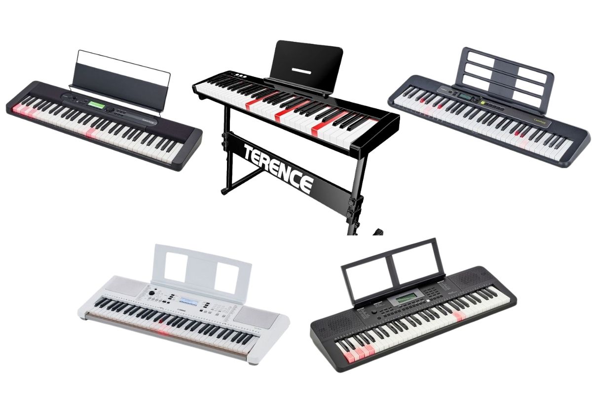 meilleurs pianos touches lumineuses