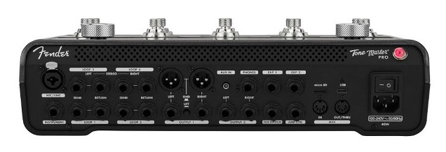 Connectivité Tone master pro Fender