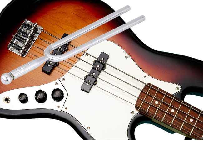 Diapason pour guitare basse