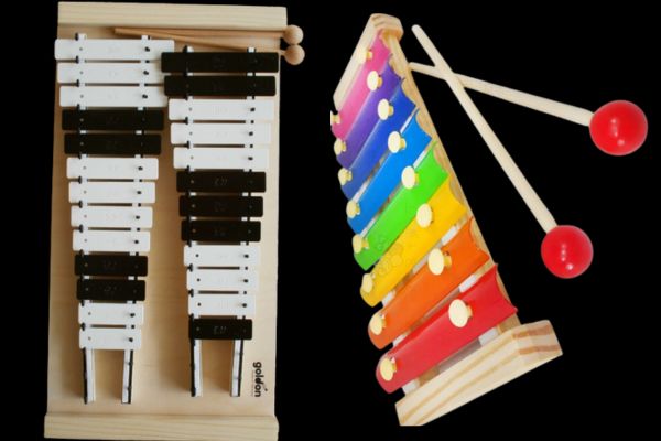 Dimension glockenspiel vs xylophone