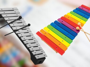 Glockenspiel vs xylophone